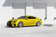 Lexus RCF on Velgen Wheels 