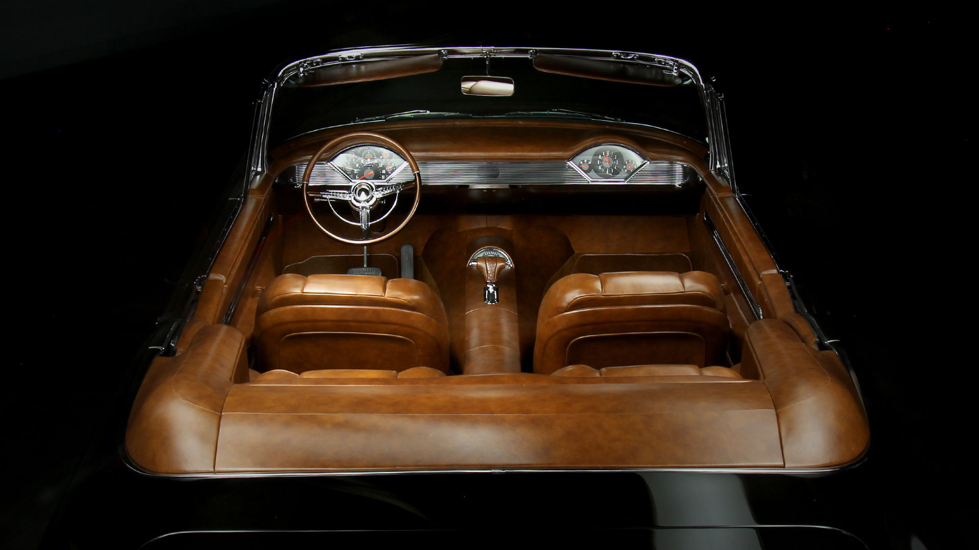 1956 Chevrolet | Inside look at the Alligator Skin Interior