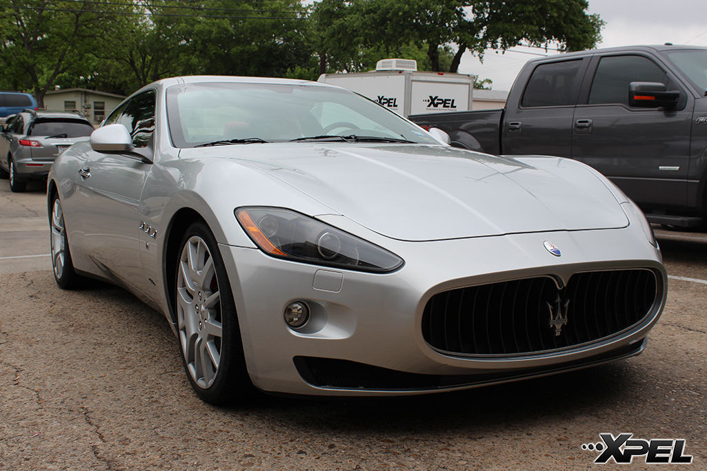2009 Maserati GranTurismo | 09 Maserati with XPEL ULTIMATE clear bra!