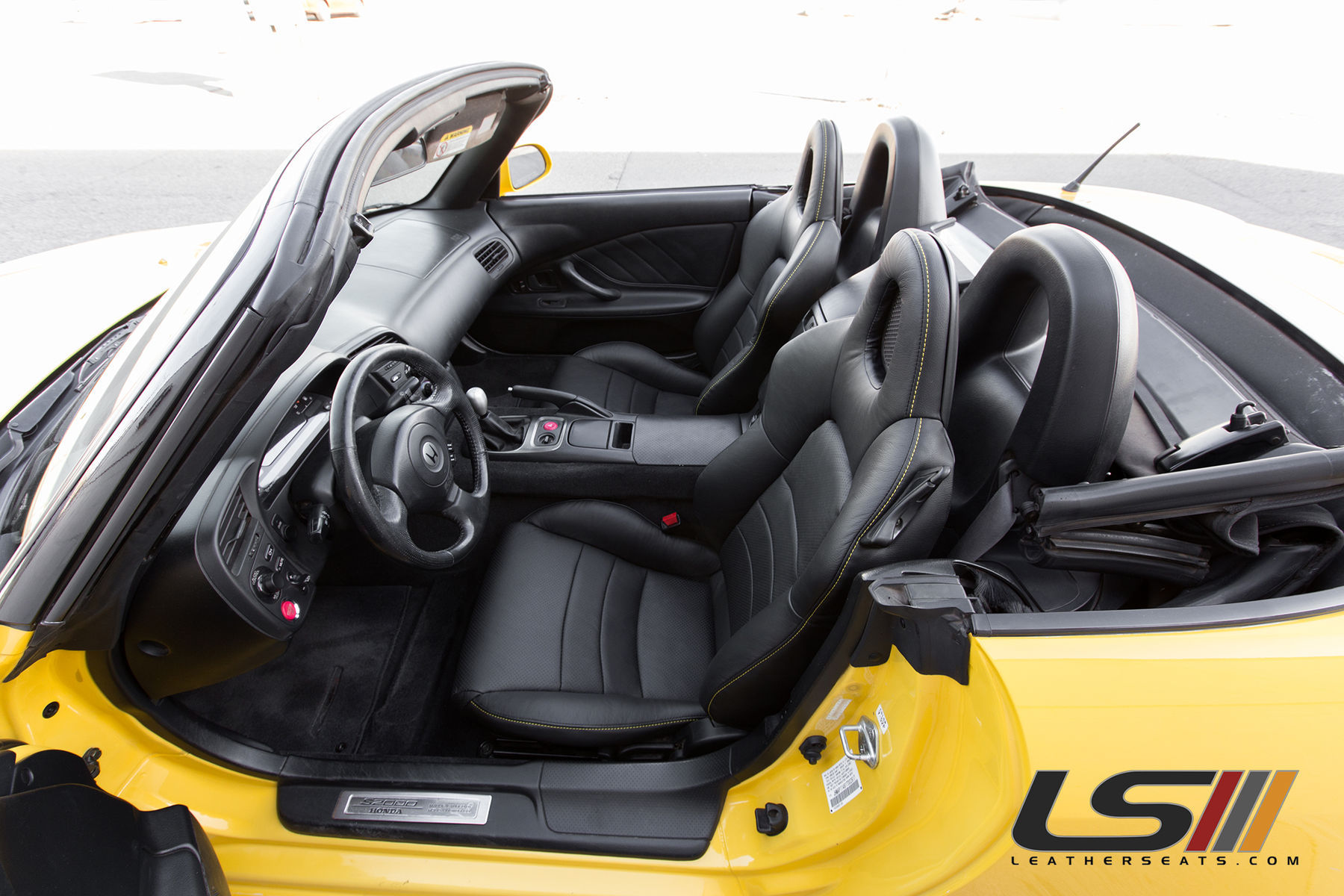 2001 Honda S2000 | 2001 Honda S2000 Interior By LeatherSeats.com