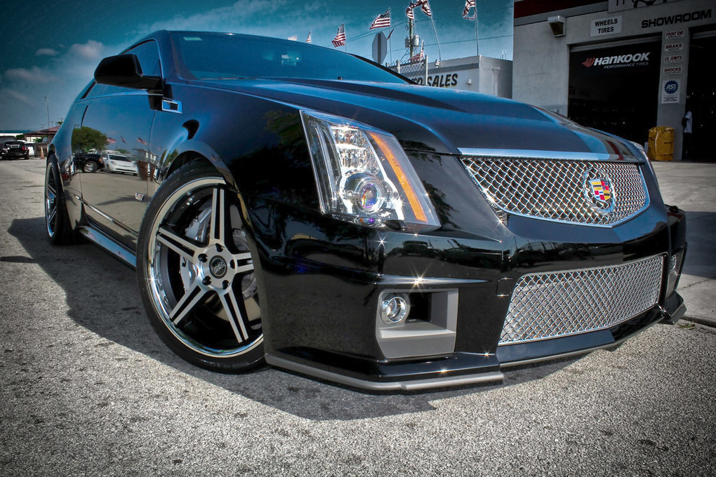 2012 Cadillac CTS-V Coupe | '12 Cadillac CTS-V on Concept One CS-5.0's