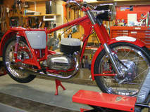 1966 Bultaco Mercurio 200 restoration 
