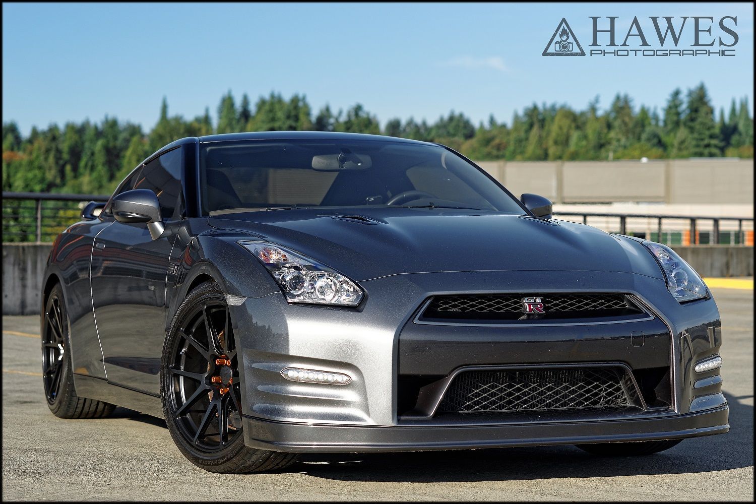2014 Nissan GT-R | GT-R on Forgeline GA1R Open Lug Cap Edition Wheels