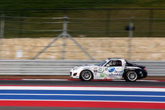 Mazda Miata making strides on the COTA track, well equipped with Continental Tires
