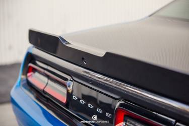 2015 - 2018 DODGE CHALLENGER TYPE-SA CARBON FIBER REAR SPOILER