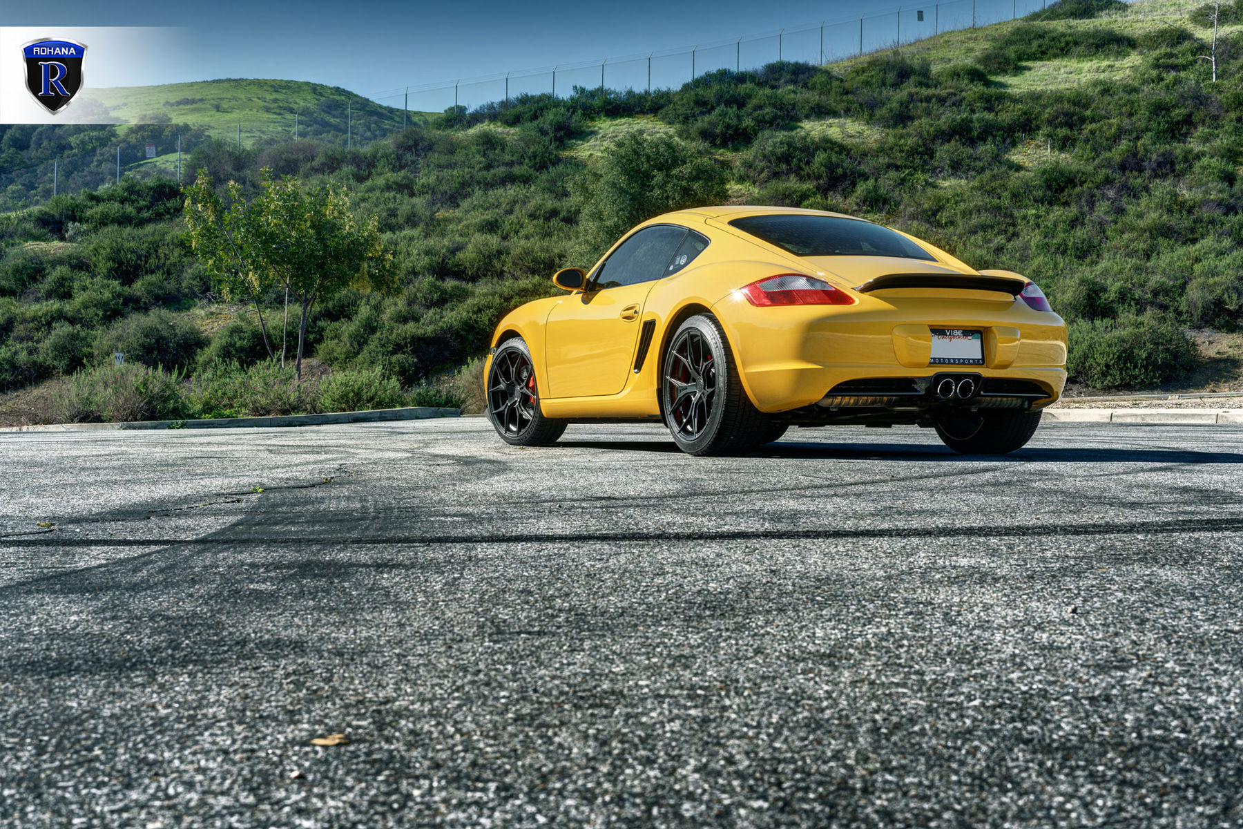 2016 Porsche Boxster | Yellow Porsche Boxster - Rear Shot