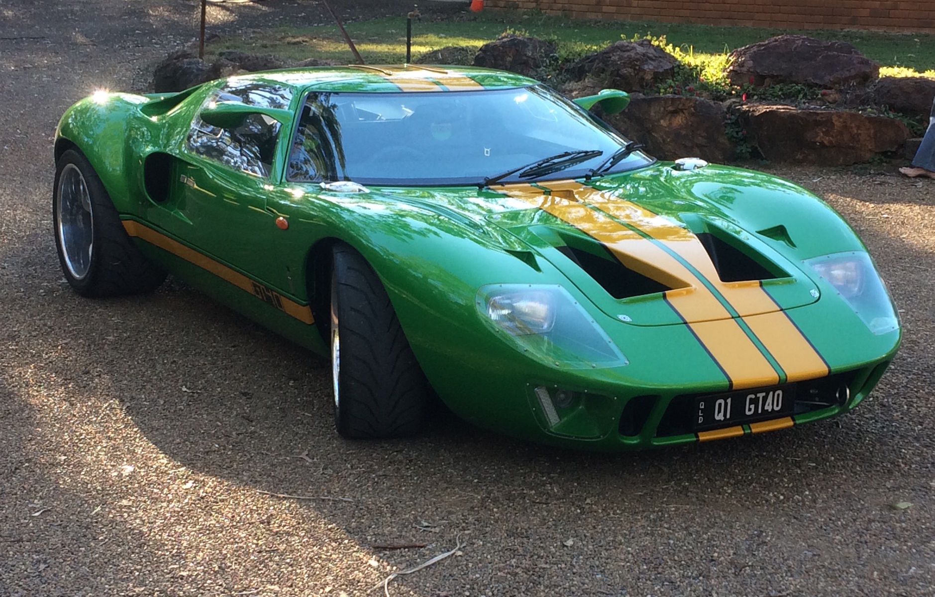 1966 Ford GT | Custom Ford GT40 Replica on Forgeline Grip Laguna Wheels