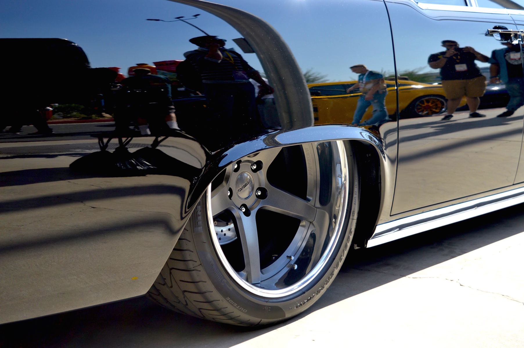 1963 Lincoln Continental | Nick Griot's J-Rod & Custom 1963 Lincoln Continental on Forgeline CF3C Wheels