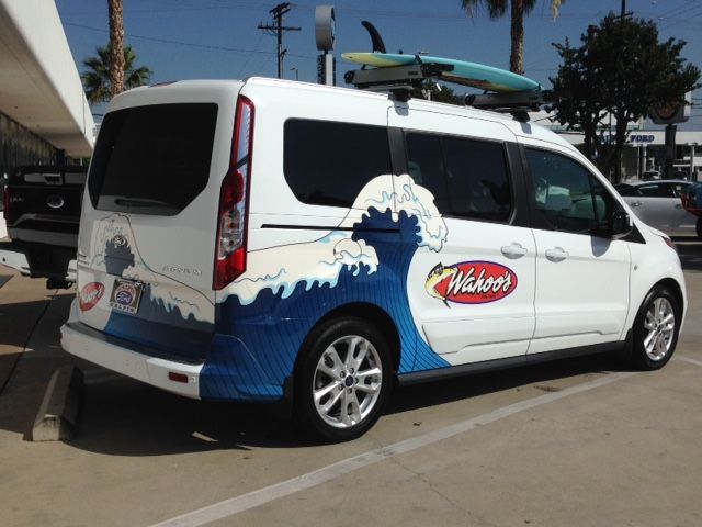2015 Ford Transit Connect | Wahoo's Wrap 
