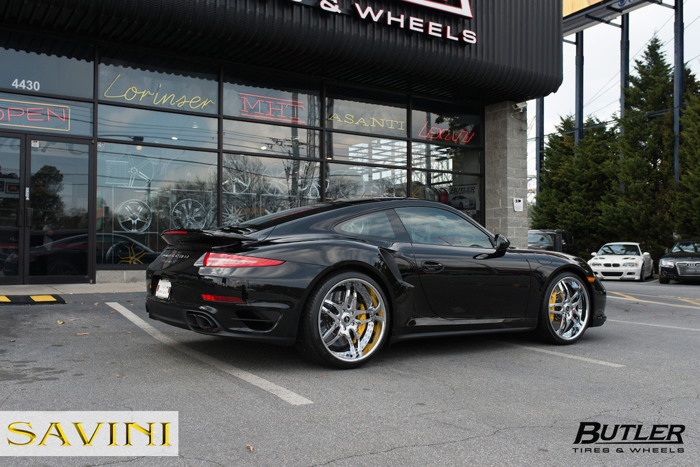 2014 Porsche 911 | '14 Porsche 911 Turbo S on Savini SV2's