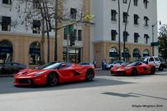 La Ferraris heading to the F60 America Unveiling