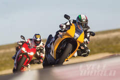 Ducati 1199 Panigale vs. EBR 1190RX – Superbike Comparison Test 