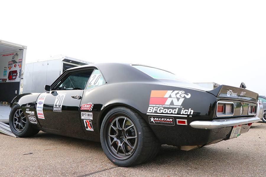 1968 Chevrolet Camaro | Larry Woo Wins Vintage Class at Motorstate Challenge on Forgeline GA3R Open Lug Wheels