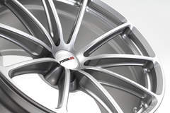Forgeline One Piece Forged Monoblock GT1 5-Lug in Satin Hyper Silver