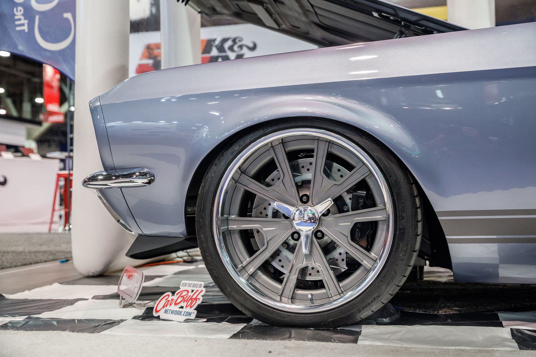 1968 Ford Mustang | Cal Automotive Creations ’68 Ford Mustang on Forgeline Grudge Wheels