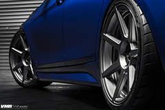 BMW F30 Estoril Blue | V706 Matte Gunmetal