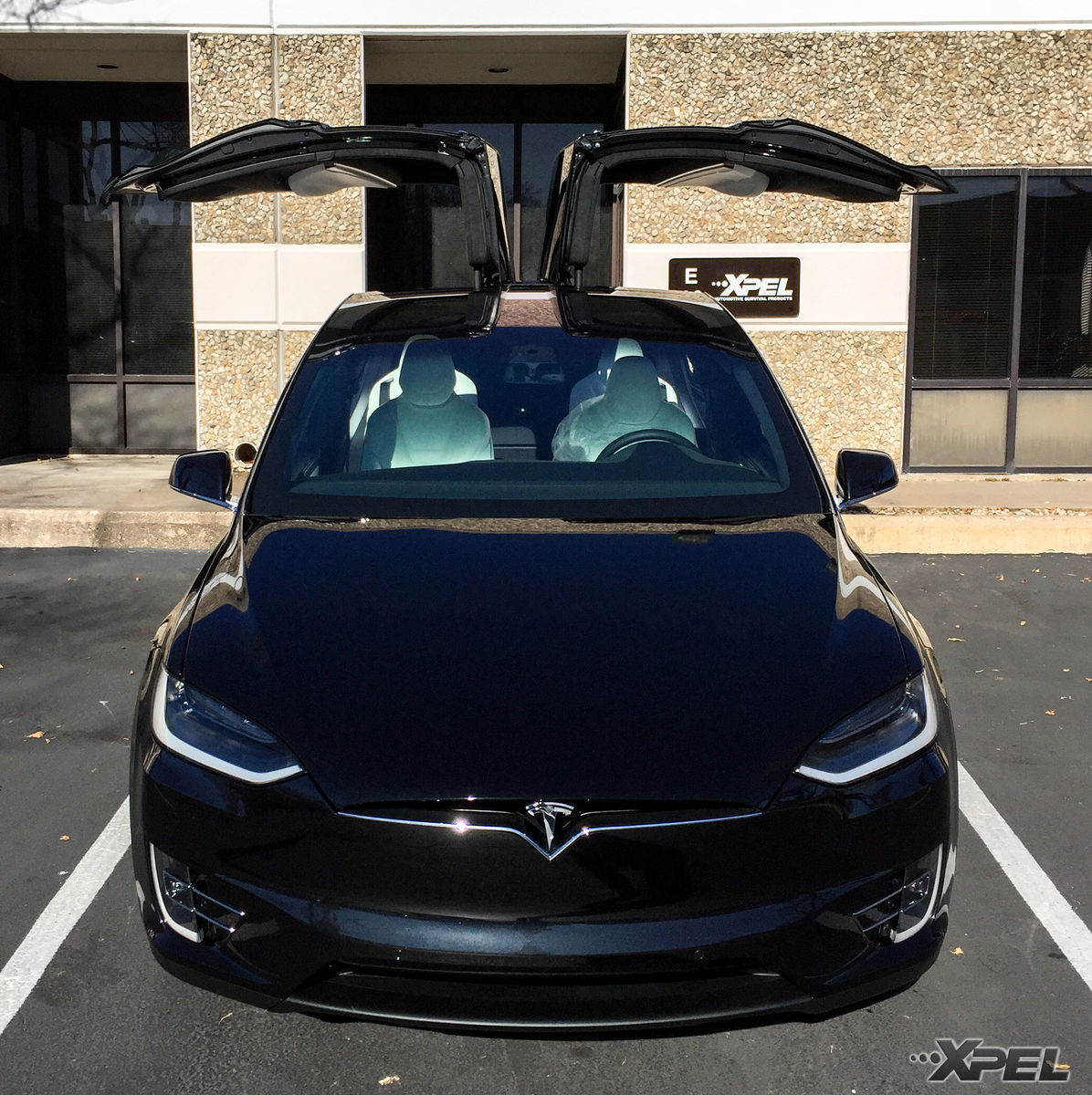 2016 Tesla Model X | Tesla Model X at XPEL Austin for XPEL ULTIMATE clear bra