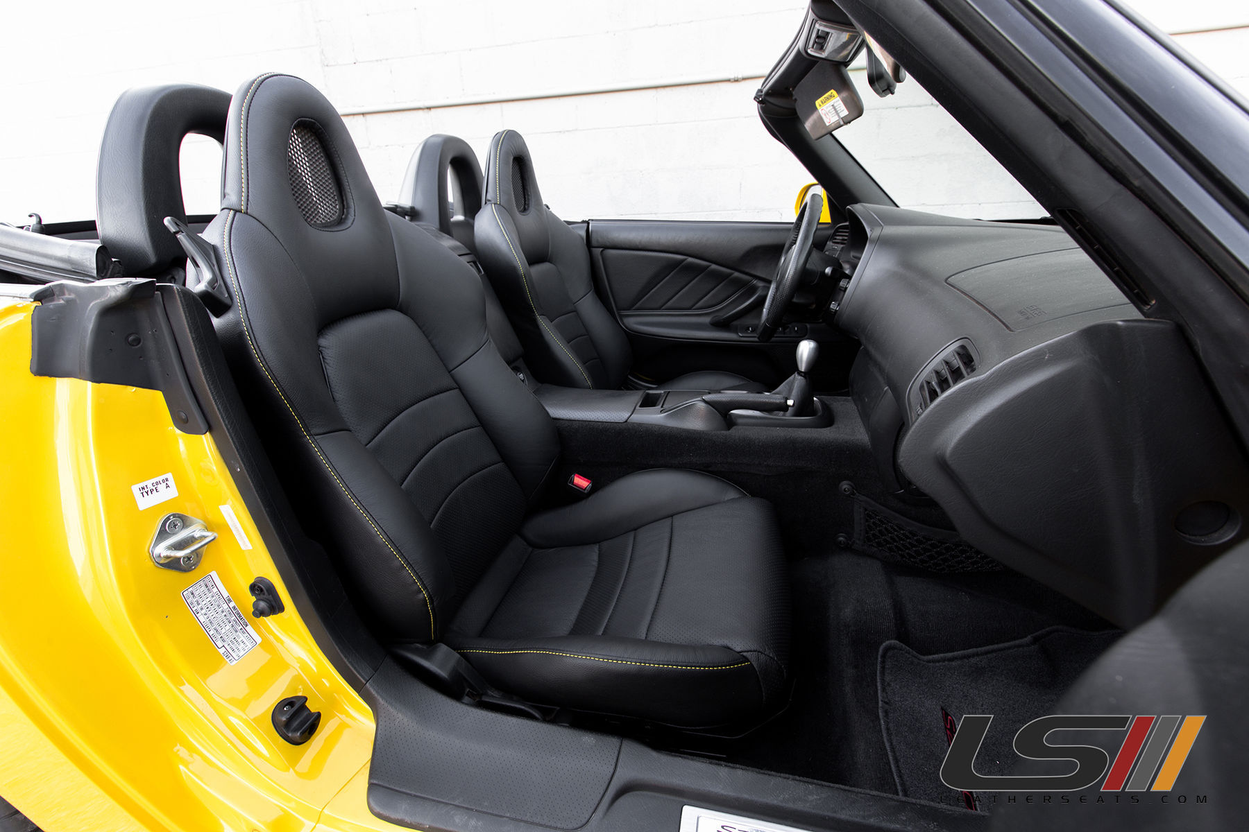 2001 Honda S2000 | 2001 Honda S2000 Interior By LeatherSeats.com