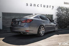 Lexus GS350 F-Sport rocking the 20" Zenetti Esquire wheels - Rear Side Shot