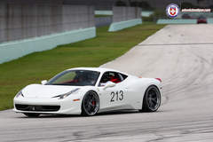 Ferrari 458 on HRE S101 at the Track  