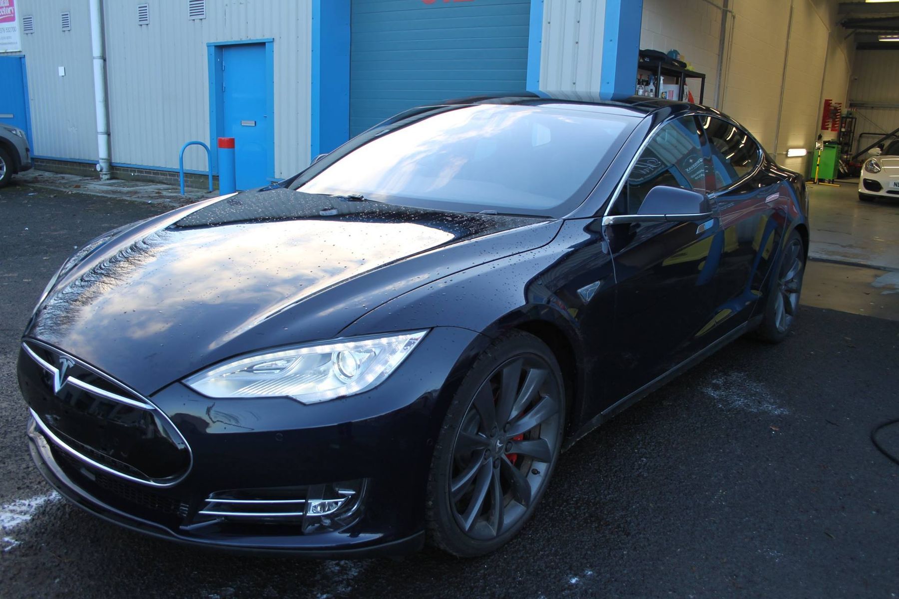 Tesla | Spotless Detailing in the UK protected this P85D