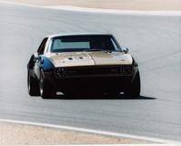 '68 Smokey Camaro on track