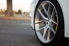 Dmitriy Solovyev's Porsche 991 Turbo S on Forgeline One Piece Forged Monoblock VX1 Wheels