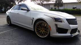 John's 2017 Cadillac CTS-V on Forgeline DE3C Wheels