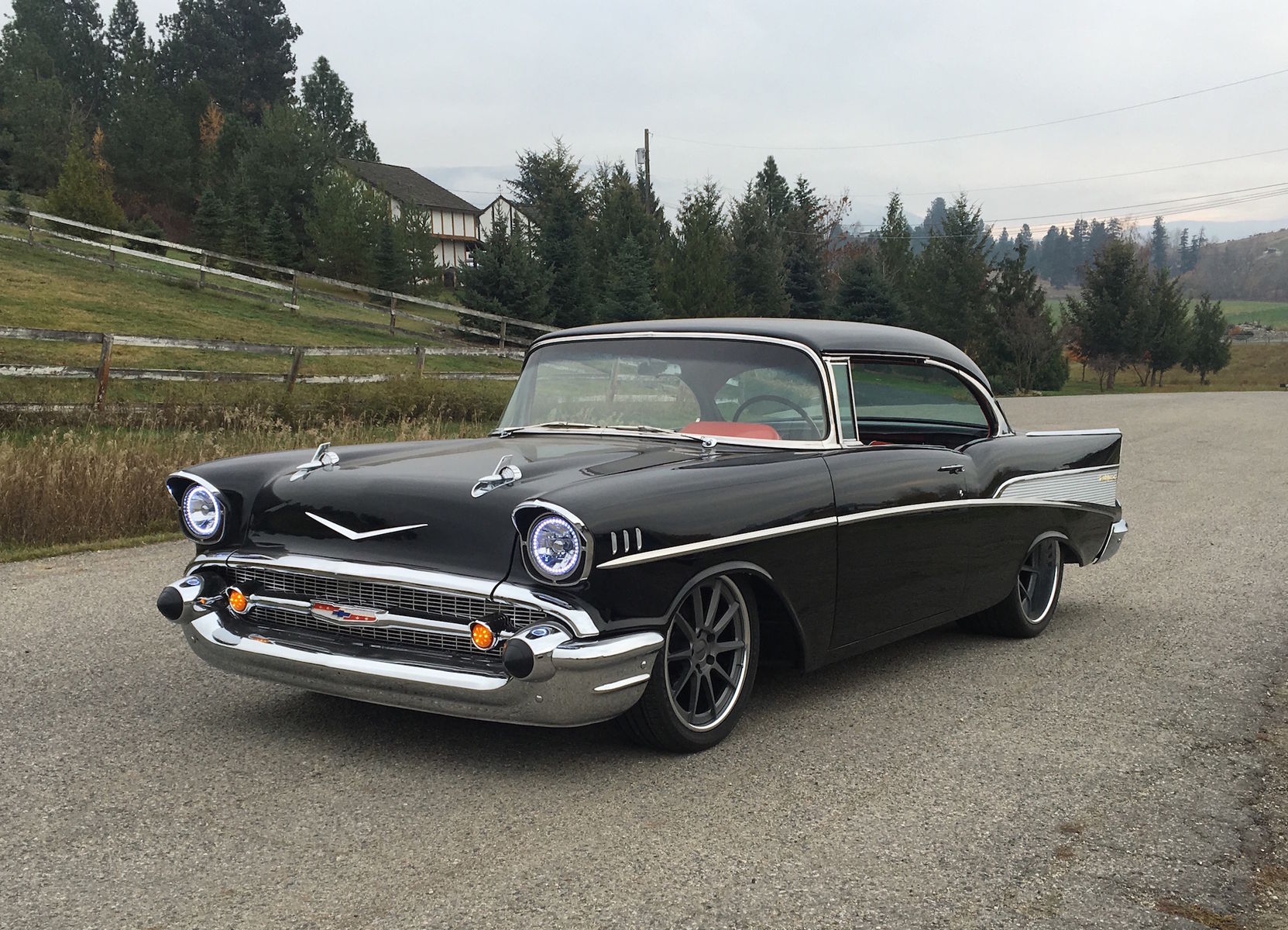 1957 Chevrolet Bel Air | Robbie's Pro-Touring '57 Chevy Bel Air on Forgeline RB3C Wheels