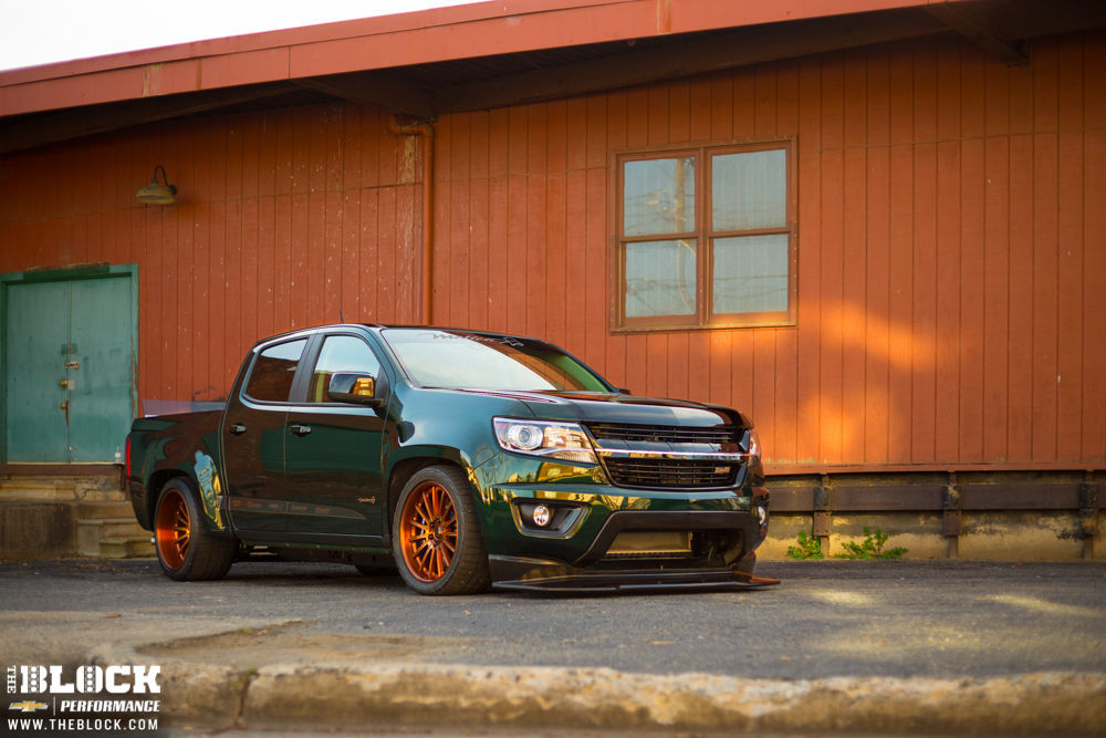 2015 Chevrolet Colorado | Mallett Cars 750HP Supercharged Chevy Colorado on Forgeline MS3C Wheels