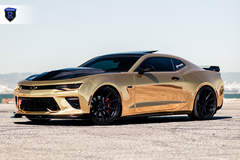 Chevy Camaro - Chrome Gold Side View