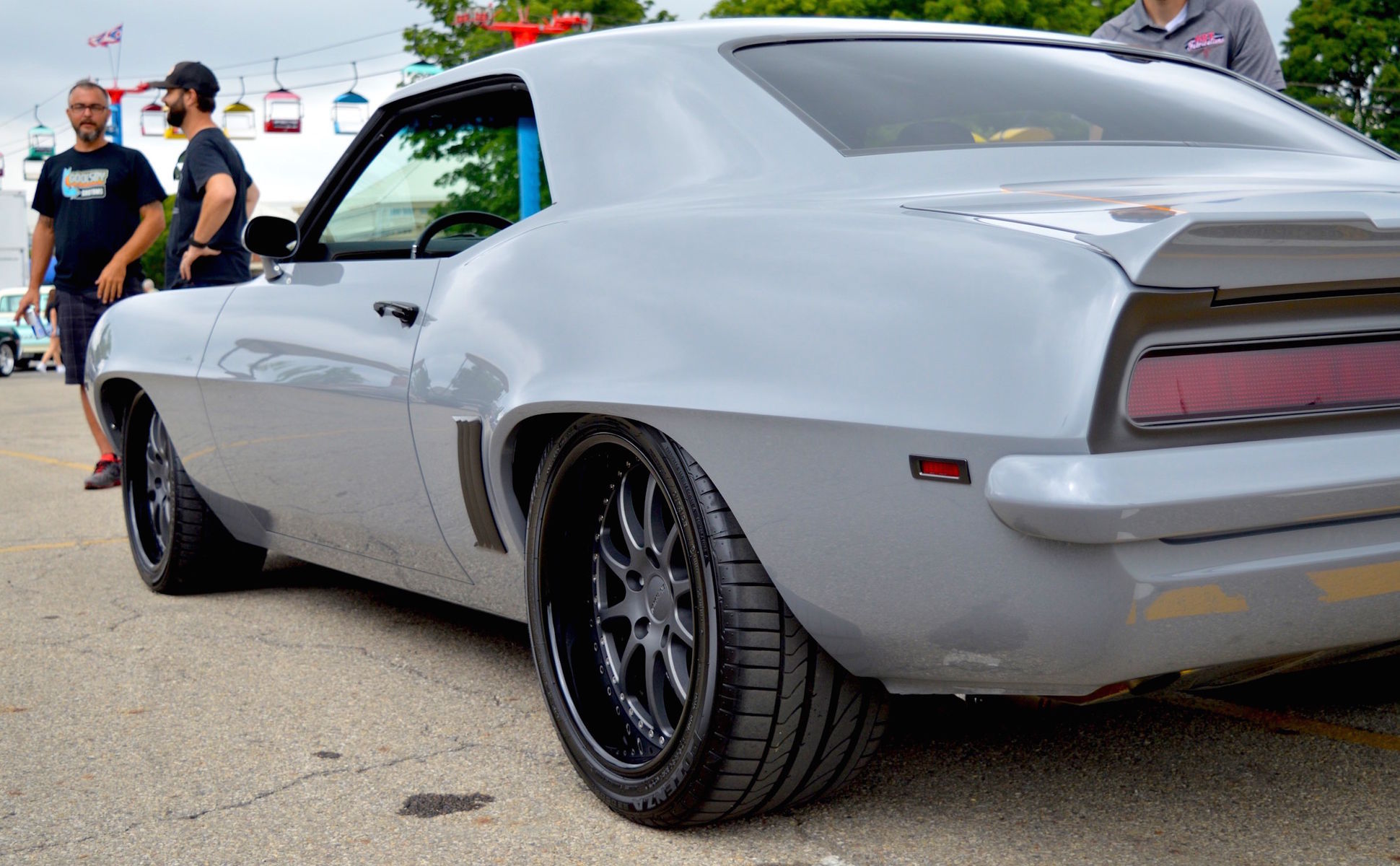 1969 Chevrolet Camaro | Kip Murphy's Wraith 1969 Camaro on Forgeline ZX3P Wheels - Rear Stance