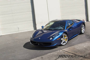 2014 Ferrari 458 Italia | Tour De France Blue Ferrari 458