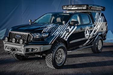 2019 Ford Ranger | 2019 Ford Ranger XLT Sport SuperCrew FX4 by Advanced Accessory Concepts - Front 3/4 shot