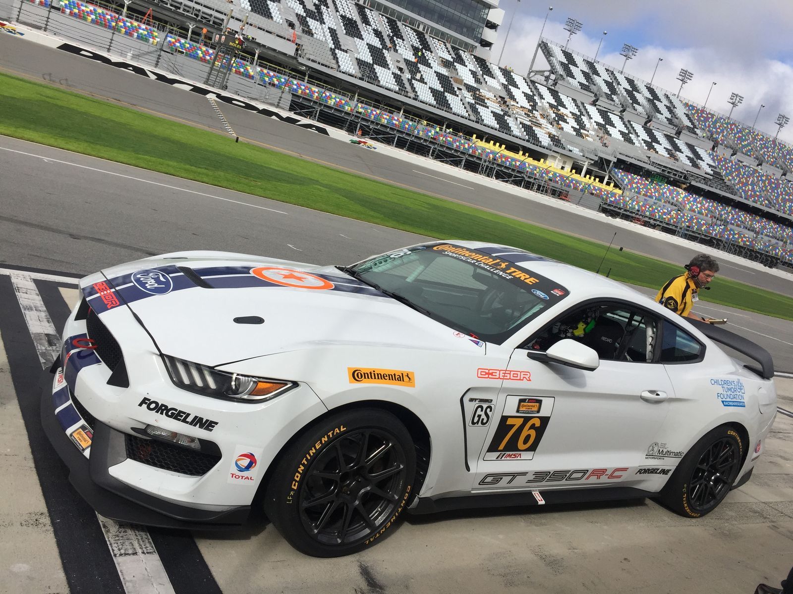 Compass360 Racings Imsa Ctsc Gs Class Ford Mustang Gt350r C On