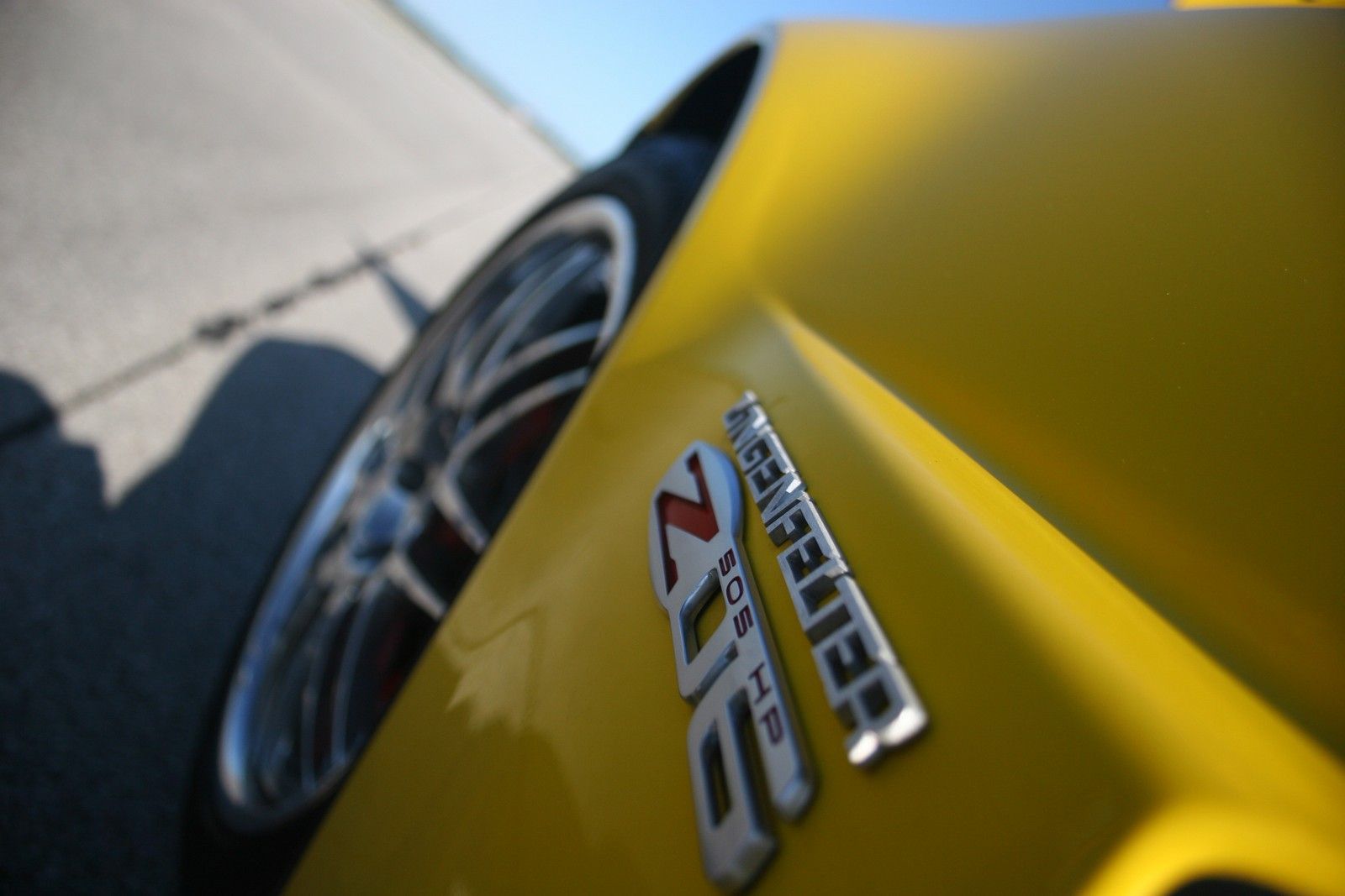 2006 Chevrolet Corvette Z06 | Lingenfelter 2006 C6 ZO6 Corvette 427 CID Twin Turbo Motor Trend 2007 Shoot Out Car - Badging