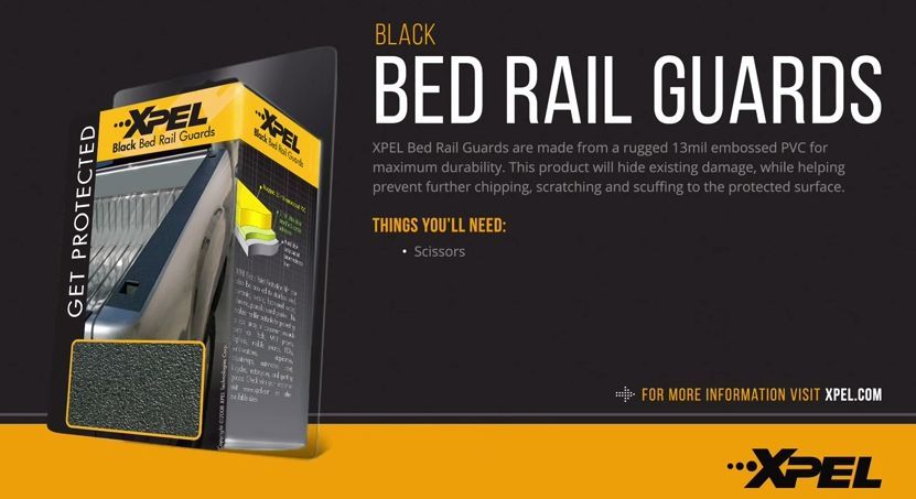    | XPEL Bed Rail Guard Black - DIY