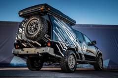 2019 Ford Ranger XLT Sport SuperCrew FX4 by Advanced Accessory Concepts - Low rear 3/4 shot