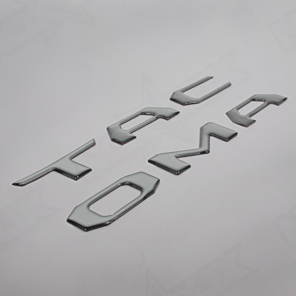 2016 Toyota Tacoma | 2016 Toyota Tacoma Tailgate Brushed Aluminum Logo Insert