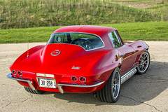 Paul's Schwartz Performance '67 Corvette Sting Ray Widebody on Forgeline GA3C Wheels