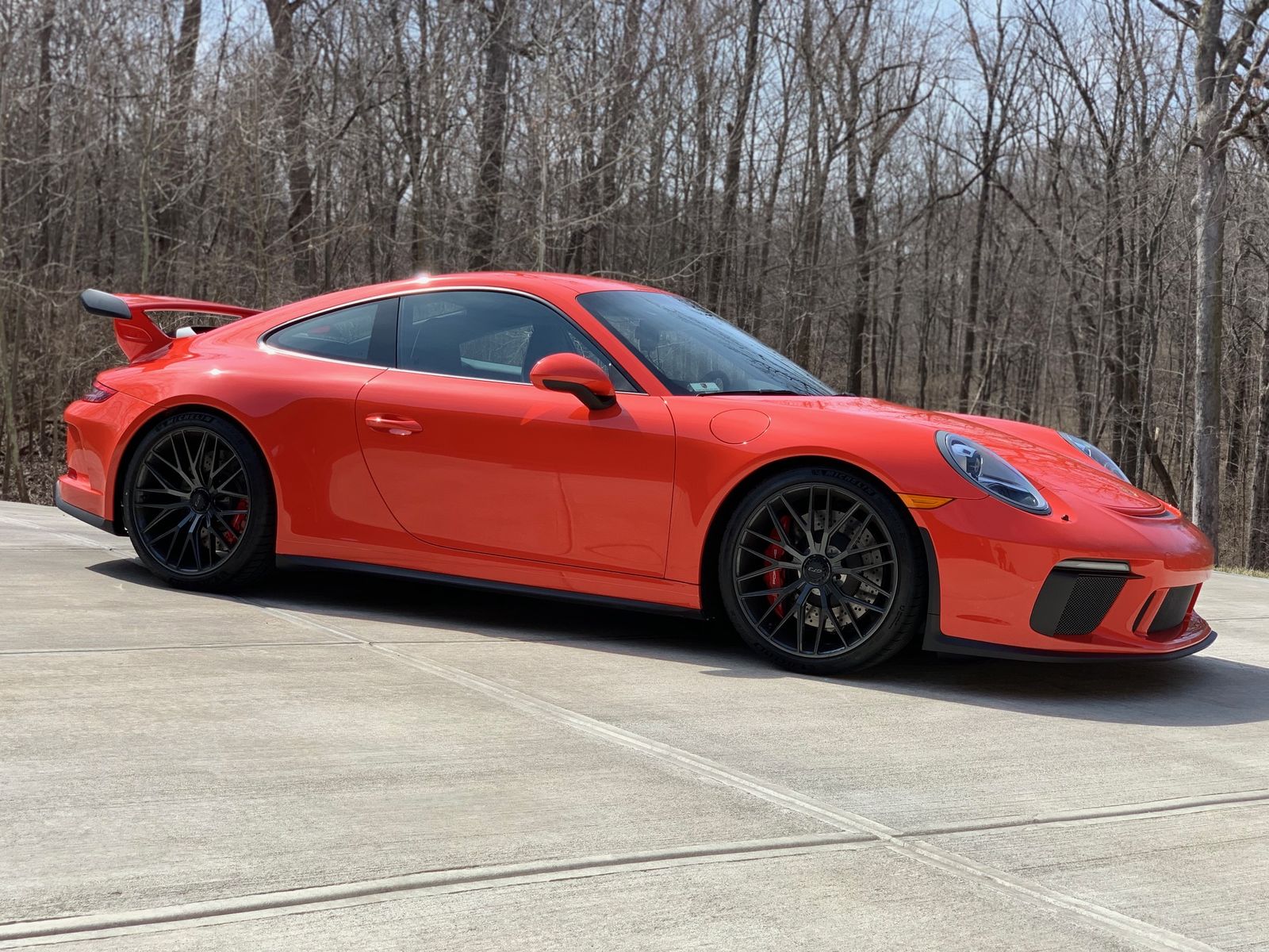 2018 Porsche 911 | Alan Coleman’s Lava Orange Porsche 991 GT3 on Forgeline One Piece Forged Monoblock ZH1 Wheels