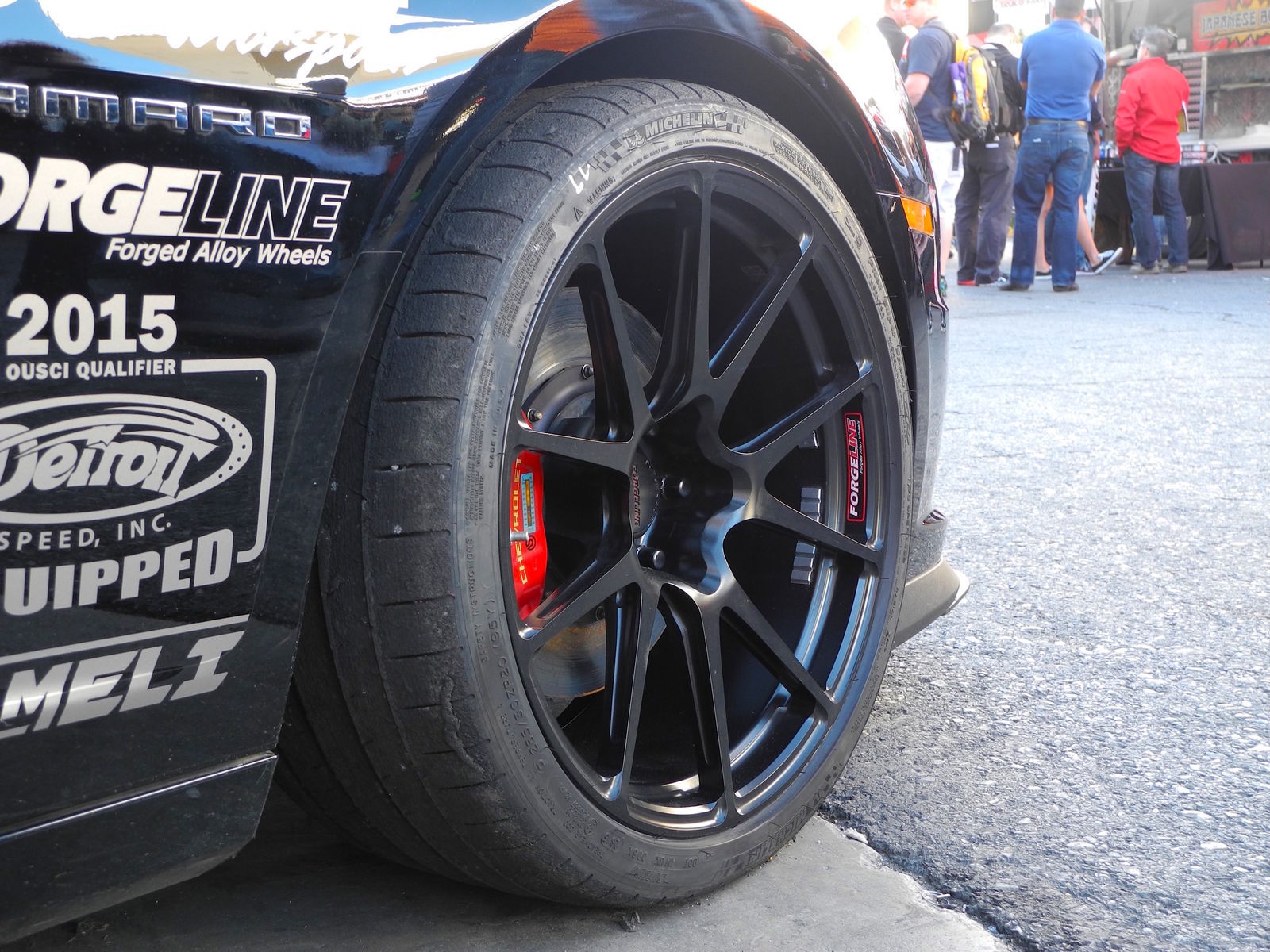 2013 Chevrolet Camaro | Camaro SS 1LE on Forgeline GA1R Open Lug Cap Edition Wheels