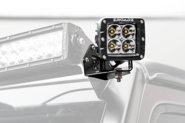 ZROADZ Z334851 SIDE MOUNT LED BRACKETS FOR ZROADZ FRONT ROOF MOUNTS 2018 WRANGLER JL