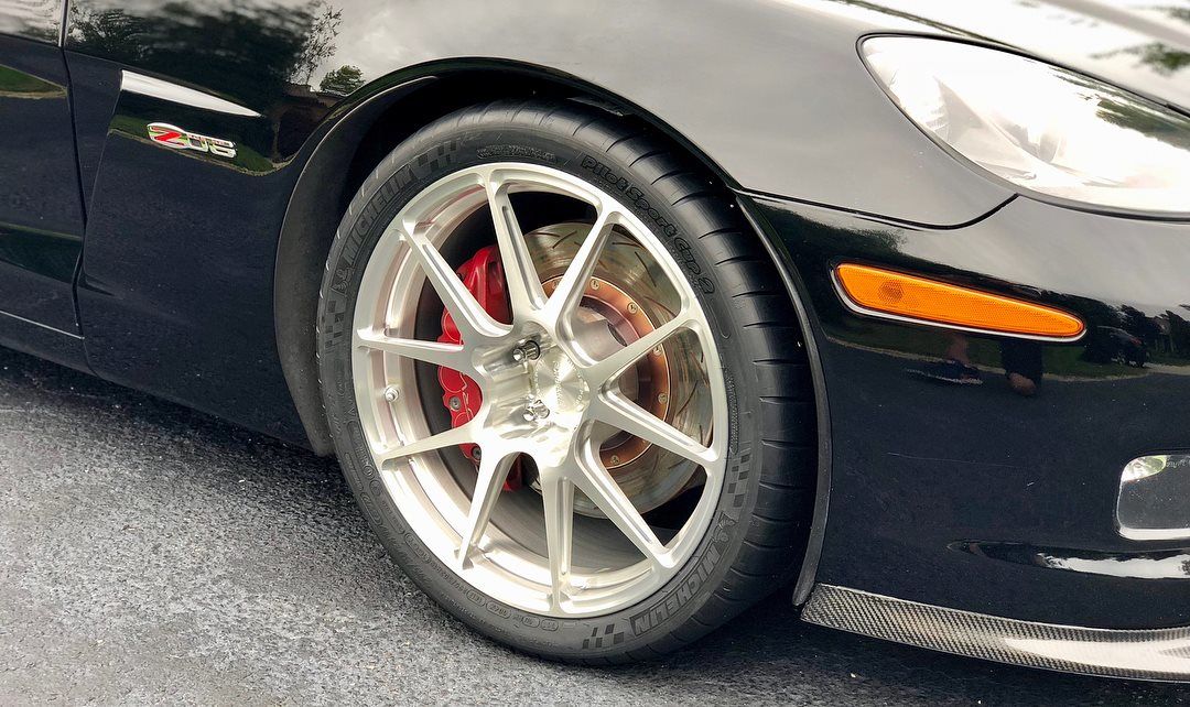 2009 Chevrolet Corvette Z06 | Ryan's C6 Corvette Z06 on Forgeline One Piece Forged Monoblock GS1R Wheels