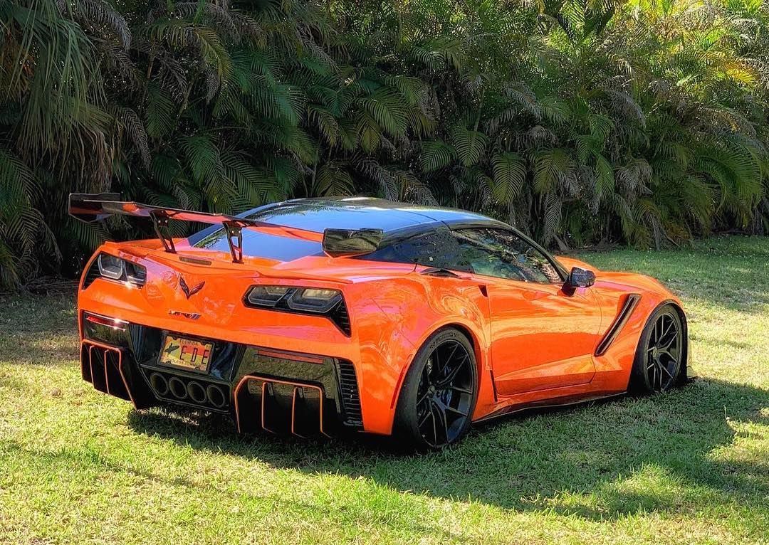 2019 Chevrolet Corvette ZR1 | Matt’s Orange C7 Corvette ZR1 on Forgeline One Piece Forged Monoblock VX1 Wheels