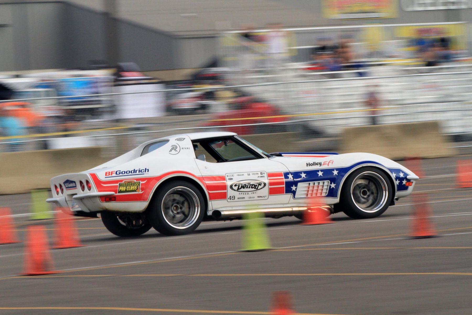 1972 Chevrolet Corvette Stingray | Ryan Mathews Wins Goodguys PPG Nationals Autocross in the Detroit Speed C3 Corvette on Forgeline GA3 Wheels