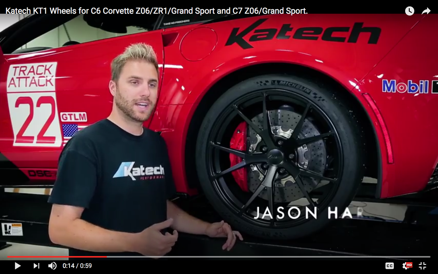 2017 Chevrolet Corvette Z06 | Video: Katech's One Piece Forged Monoblock KT1 Wheel by Forgeline