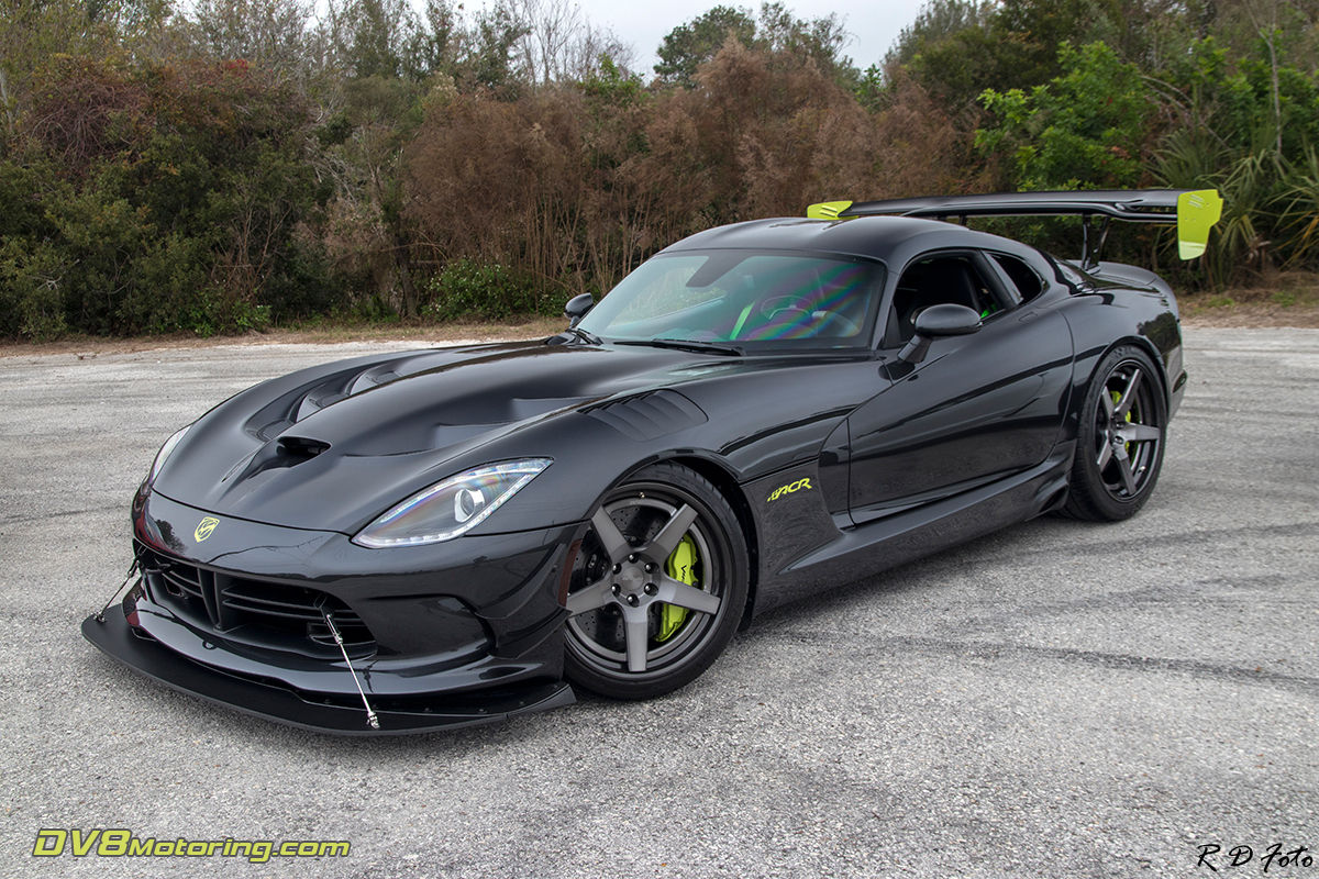 Dodge Viper ACR чёрный