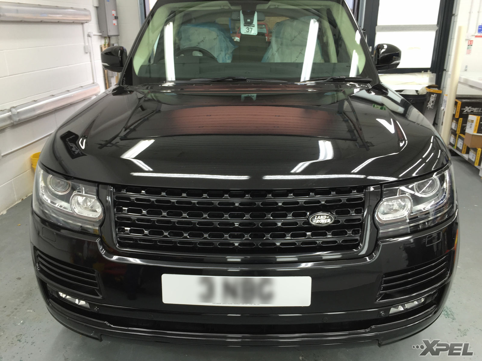 | Land Rover protected with XPEL ULTIMATE