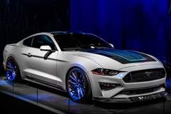 2019 Ford Mustang Fastback “Lithium” By Webasto Customized Solutions - Front 3/4